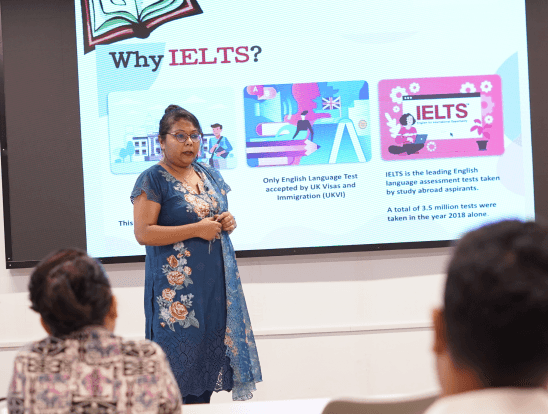 Connect directly with top IELTS instructors and high-scoring alumni