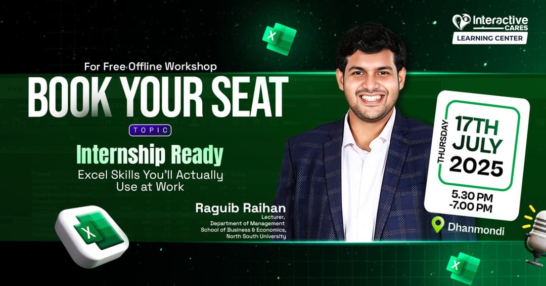 Internship Ready: Excel Skills You’ll Actually Use at Work