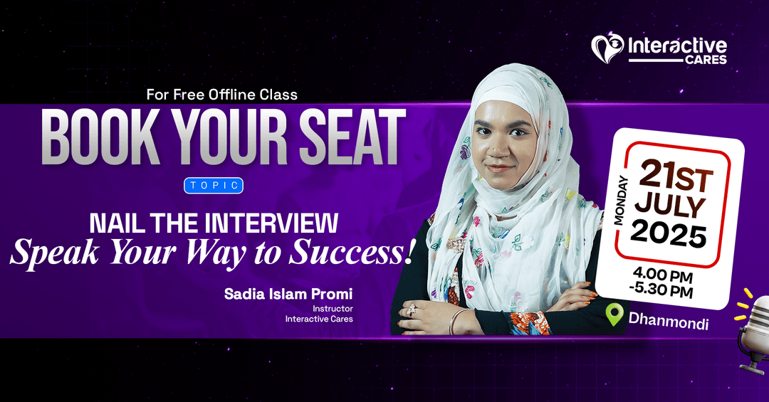 Free Offline Class On Nail the Interview: Speak Your Way to Success!