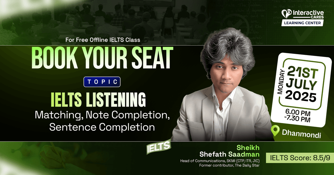 Stop Losing Marks in IELTS Listening! Get the right strategy for Matching, Note & Sentence Completion