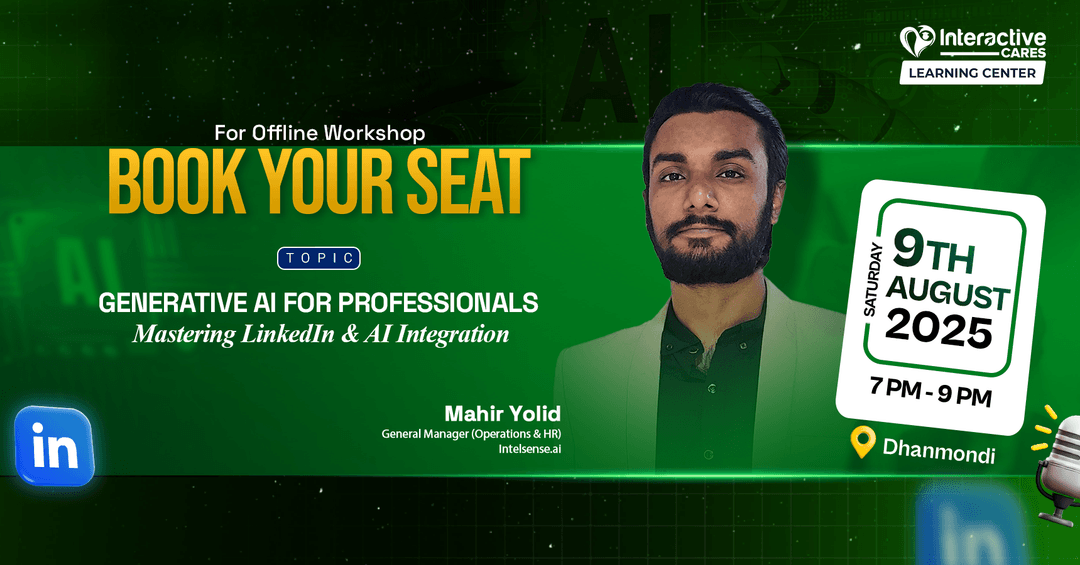 Offline Workshop on Generative AI for Professional Competitive Advantage: Mastering LinkedIn and AI Integration for Professional Landscape