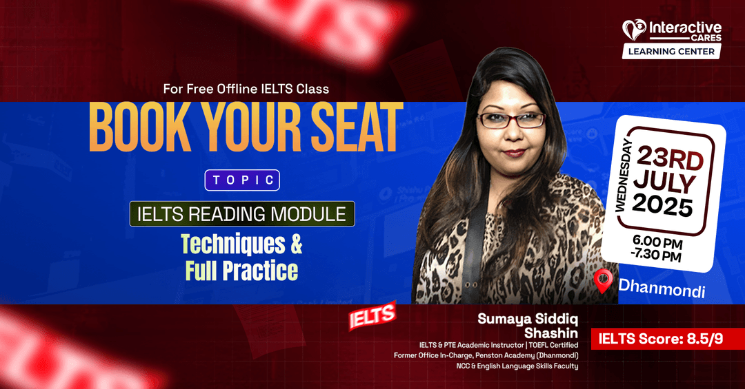 From Confusion to Confidence: Master IELTS Reading with Techniques & Full Practice